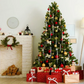 12 Piezas de Adornos de Hielos para Árbol de Navidad con Brillo