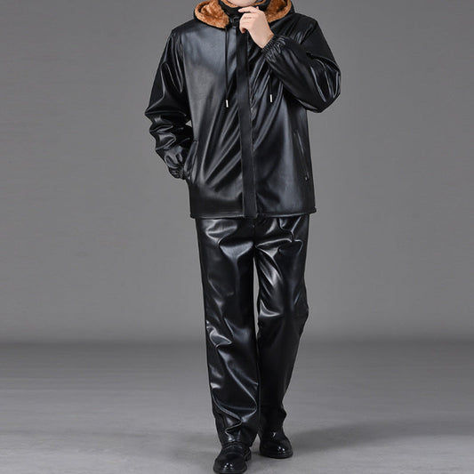 Chaqueta y pantalón de abrigo informales para hombre