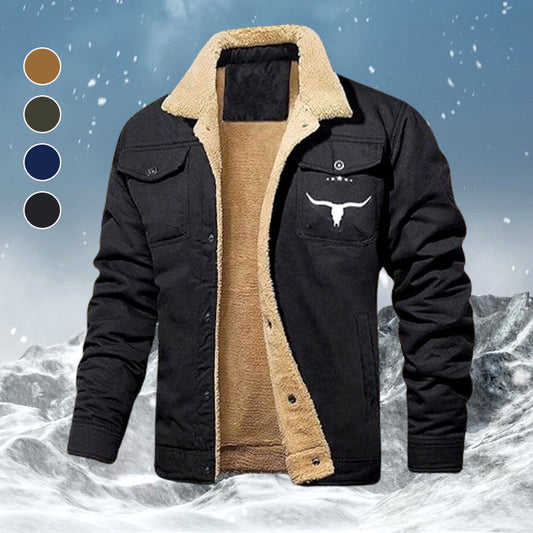⏳50 % de descuento por tiempo limitado⏰ Chaqueta retro cálida para hombre