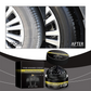 🔥 ¡OFERTA RELÁMPAGO 50% DE DESCUENTO! ✨ Cera Inteligente para Neumáticos – Restaura el Brillos Negro, Bloquea UV y Repele la Suciedad 🚗