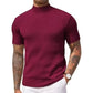 Camiseta informal de corte ajustado con cuello alto