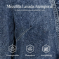 🧥 ¡50% DE DESCUENTO POR TIEMPO LIMITADO! ✨ Chaqueta vaquera para mujer: diseño abierto, con volantes, ligera y lavado clásico ✨