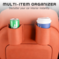 ⏰🔥 ¡OFERTA 50% OFF! 🚗✨ Organizador Portavasos de Piel PU para Coche – Mantén Bebidas y Objetos Esenciales Siempre al Alcance 🥤📱