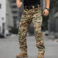Pantalones cargo duraderos para hombre con múltiples bolsillos