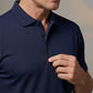 Playera con Cuello Camisero para Hombre de Manga Corta y Secado Rápido