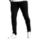 Pantalones vaqueros ajustados de mezclilla elástica para hombre