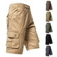 Pantalones cortos cargo casuales para hombre para exteriores ✈️ Compra 2 y obtén envío gratis
