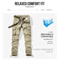 👖 ¡50% DE DESCUENTO AHORA! 🔧 Pantalones cargo tácticos clásicos para hombre: con múltiples bolsillos, resistentes y con puños ajustables. Perfectos para actividades al aire libre y uso diario ✨