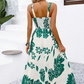 🌺 ¡TIEMPO LIMITADO 50% DE DESCUENTO! 👗 Vestido floral de tirantes finos para mujer – Espalda smocked, línea en A, ligero 🌼