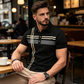 👕Camiseta🌿 de manga corta de manga corta de hombre con cuello
