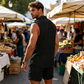 👕 ¡50% DE DESCUENTO POR TIEMPO LIMITADO! 🌴 Conjunto de camiseta sin mangas y shorts para hombre – Estampado texturizado, ligero, ideal para vacaciones ✨