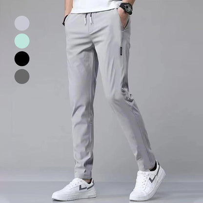🏃‍♂️ ¡OFERTA LIMITADA 50% OFF! ✨ Pantalones de Chándal de Seda de Hielo para Hombre – Secado Rápido, Corte Holgado, Ultraligeros ❄️