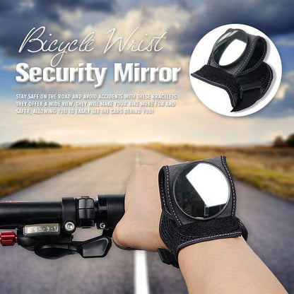 Espejo retrovisor de seguridad de muñeca para bicicleta