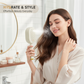 Cepillo eléctrico para el cabello con función de pulverización y masaje