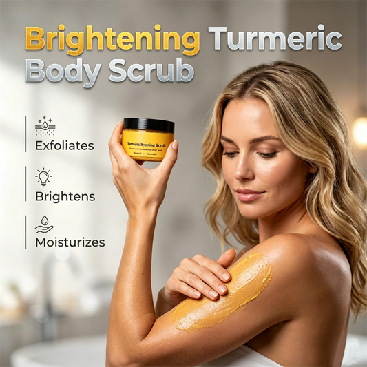 🔥 Exfoliante Corporal de Cúrcuma