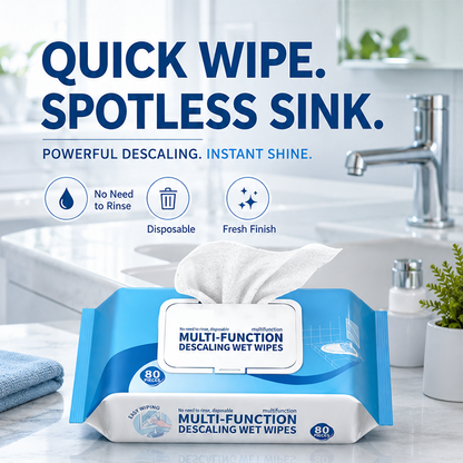 Toallitas de Limpieza Desincrustantes Multifunción para Baño