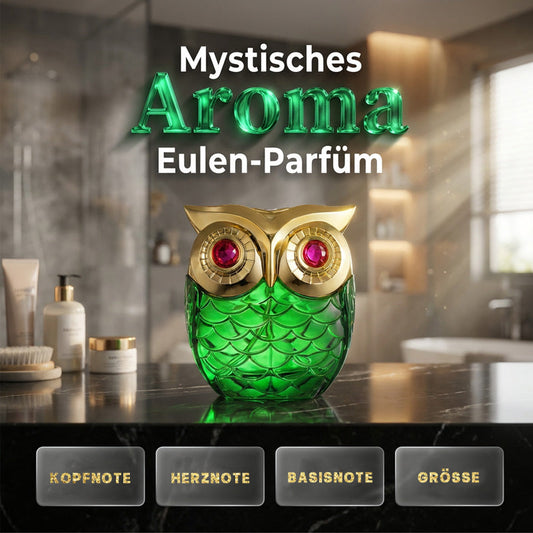 🔥🦉 ¡50% DE DESCUENTO! Eau de Parfum Místico – Aroma Misterioso, Elegante Frasco con Búho, Larga Duración. 🌙💎