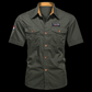 👔 ¡OFERTA POR TIEMPO LIMITADO 50% OFF! 💥 Camisa Casual de Manga Corta Corte Clásico para Hombre – Tela Duradera, Bolsillos Cargo, Estilo Atemporal ✨