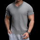 📢¡¡50% de descuento!! ⏰Camiseta de punto transpirable con cuello en V