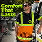 🦺 Venta 2026 — ¡Más de 11,000 Vendidos!🔥 Camiseta de Trabajo de Alta Visibilidad – Diseño de Seguridad Llamativo 🚧