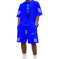 Conjunto de Dos Piezas Camiseta y Shorts de Verano para Hombre