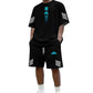 Conjunto de Dos Piezas Camiseta y Shorts de Verano para Hombre