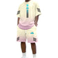 Conjunto de Dos Piezas Camiseta y Shorts de Verano para Hombre