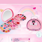🏆OFERTA POR TIEMPO LIMITADO💄Set de Maquillaje Lavable para Niñas con Bolso Rosa Portátil