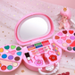 🏆OFERTA POR TIEMPO LIMITADO💄Set de Maquillaje Lavable para Niñas con Bolso Rosa Portátil
