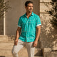 ☀️👔 ¡50% OFF POR TIEMPO LIMITADO! Camisa de Hombre con Estampado Geométrico y Corte Holgado – Suave Sensación de Verano, Comodidad Amplia y Estilo Listo para Vacaciones ✨