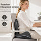 🪑 ¡50 % DE DESCUENTO AHORA! ✨ Cojín Ergonómico de Espuma Viscoelástica con Soporte Lumbar – Cómodo y con Gran Sujeción para Hogar, Oficina y Coche 💺🛡️