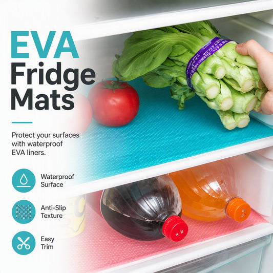 🧊 ¡50% OFF AHORA! 🛡️ Protectores Impermeables para Estantes de Nevera – Antideslizantes, fáciles de limpiar y seguros para alimentos – Mantén tu nevera fresca y organizada ✨