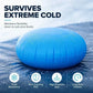 ❄️ ¡50 % DE DESCUENTO POR TIEMPO LIMITADO! ✨ Cojín de aire para invernaje de piscinas redondas inflables: alivia la presión del hielo y protege la piscina en invierno 🏊