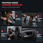 ⏳50% DE DESCUENTO POR TIEMPO LIMITADO 🚨 Mini Herramienta de Escape de Emergencia para Auto | Rompecristales y Cortador de Cinturón de Seguridad🪟