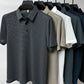 🔥【50% DE DESCUENTO HOY】 CAMISA DE SEDA DE HIELO DE LUJO PARA HOMBRE