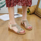 Sandalias de cuña de la cuña del rango suave antideslizante