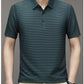 🔥【50% DE DESCUENTO HOY】 CAMISA DE SEDA DE HIELO DE LUJO PARA HOMBRE