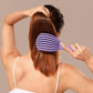 Peigne à pointes creuses pour cheveux lisses