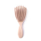 Peigne à pointes creuses pour cheveux lisses