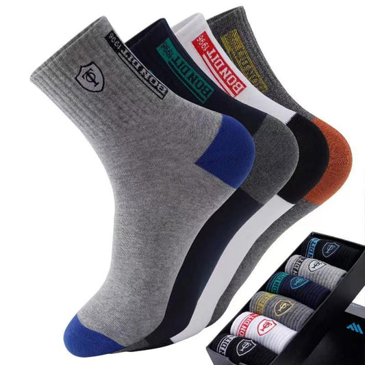 Calcetines desodorantes transpirables y absorbentes del sudor para hombre