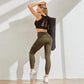 Leggings elásticos sexys con bolsillo para mujer, pantalones deportivos
