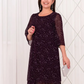 💐【M-4XL】🌸2024 nuevo vestido de malla de encaje floral de primavera