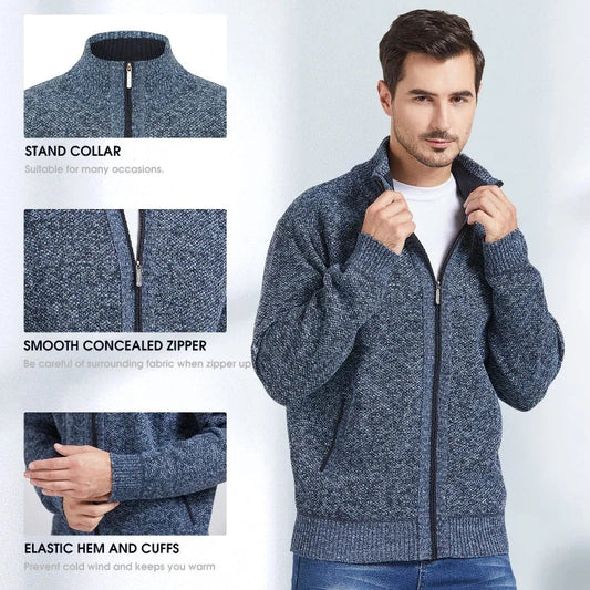 🔥Compra 2 Envío gratuito🔥Chaleco de punto Abrigo de invierno para hombre