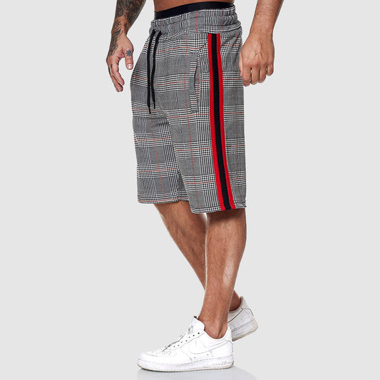 Pantalones cortos a cuadros alfa de Frank Hardy