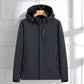 Chaqueta ligera con capucha y cremallera