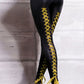Mallas de cuero PU con cordones-9