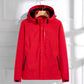 Chaqueta ligera con capucha y cremallera