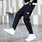 Pantalones cargo sin forro de color liso